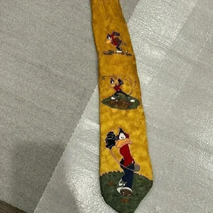 Vintage  90s Looney Tunes Silk Tie